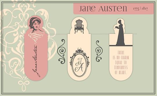 Bild von libri_x Magnetlesezeichen Jane Austen, VE-6