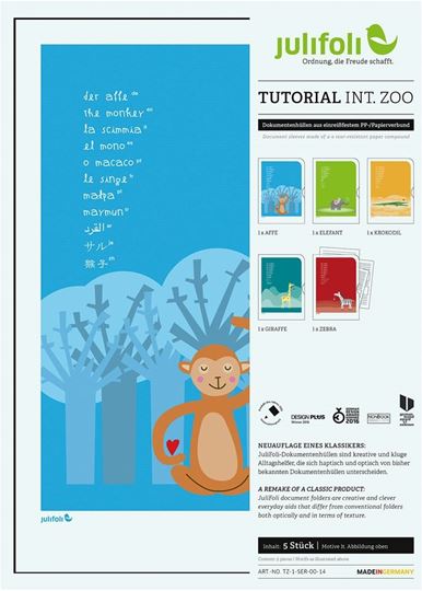 Immagine di TUTORIAL INTERNATIONAL ZOO SERIE (1 x 5 Motive)