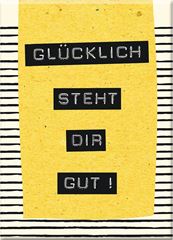 Picture of Magnet Glücklich, VE-3