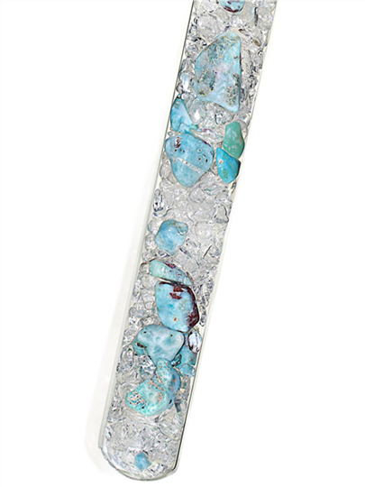Bild von Larimar - blau und tief (wie das Meer) - quintESSENCE Edelsteinwasser-Stab-Selec