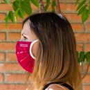 Bild von Miss Wood Mask - Cotton - Cavallería (Red)