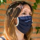 Bild von Miss Wood Mask - Cotton - La Fosca (Blue)