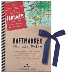 Picture of Fernweh Haftmarker Reiseplanung, VE-6