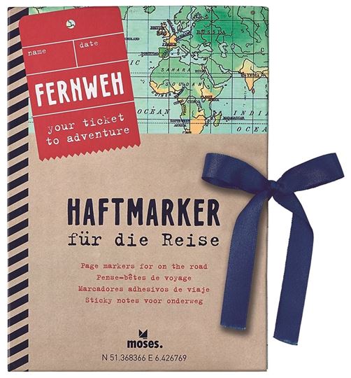 Bild von Fernweh Haftmarker Reiseplanung, VE-6