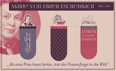 Bild von libri_x Lit. Magnetlesezeichen Marie von Ebner-Eschenbach , VE-6