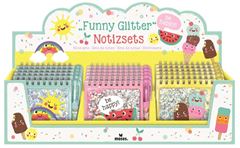 Image de Be happy Notizset Funny Glitter VE 12