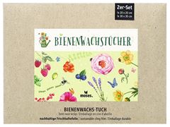 Picture of Blatt & Blüte Bienenwachstücher 2er Set, VE-2