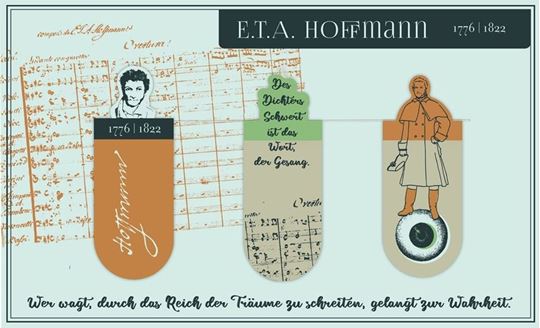 Image sur Lit. Magnetlesezeichen E.T.A. Hoffmann , VE-6