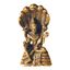 Bild von Vishnu sitzend Messing 3 cm