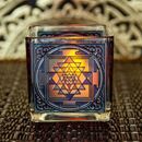 Bild von Teelichtglas Shri Yantra