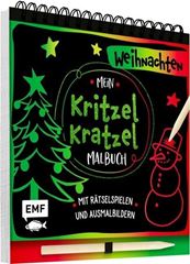Bild von Kritzel-Kratzel-Malbuch: Weihnachten