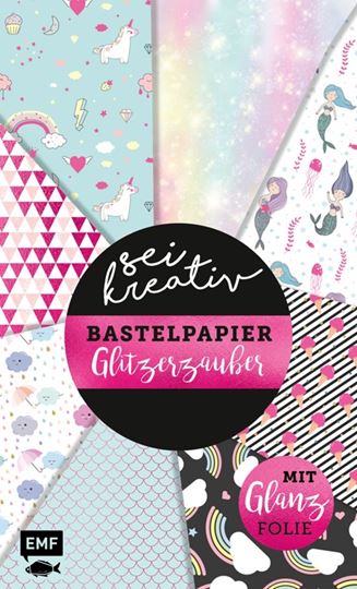 Immagine di Sei kreativ! – Bastelpapier Glitzerzauber