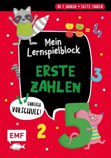 Immagine di Endlich Vorschule! Mein Lernspielblock – Erste Zahlen