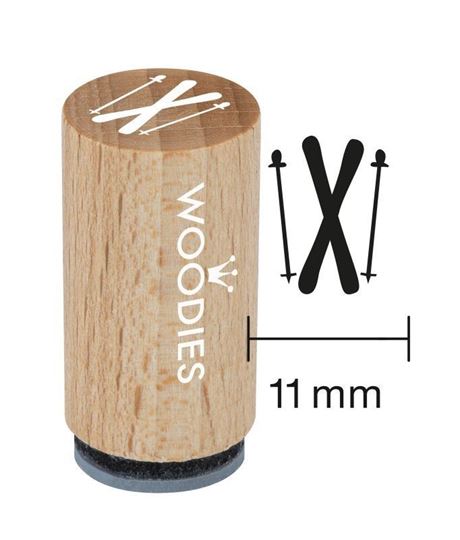 Image sur Mini Woodies Stempel Schweiz Motiv 4, VE-10