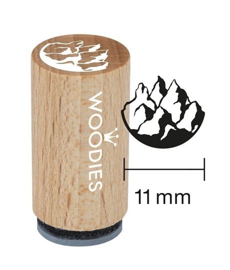 Immagine di Mini Woodies Stempel Schweiz Motiv 8, VE-10