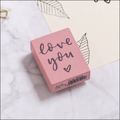 Bild von M&B love you (rosa)_35x45mm, VE-3