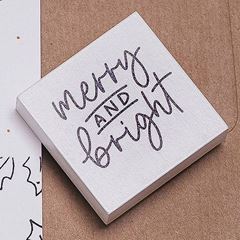 Image de M&B merry and bright (weiss)_45x45mm, VE-3