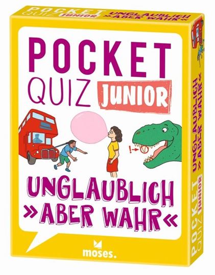 Picture of Pocket Quiz junior Unglaublich, aber wahr, VE-1