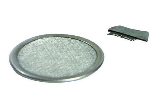 Image sur Edelstahl-Räuchersieb 8.5 cm mit Bürstchen