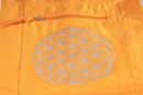 Bild von Yoga Tasche mit Blume des Lebens orange
