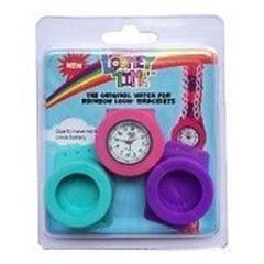 Image de Rainbow Loom® Loomey Time Armbanduhren Set lila-pink-türkis