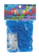 Image de Rainbow Loom® Gummibänder marineblau jelly