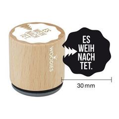 Bild von Woodies Stempel Es weihnachtet (005), VE = 3