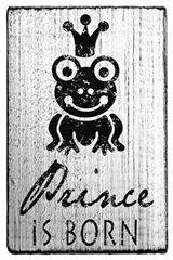 Bild von Vintage stamp Prince is born, VE=3