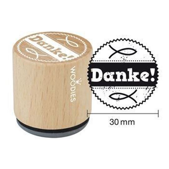 Immagine di Woodies Stempel Danke, VE = 3