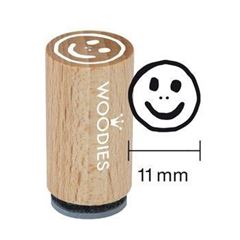 Picture of Mini Woodies Stempel Smiley, VE = 10