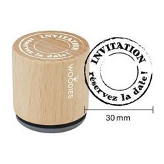 Immagine di Woodies tampon Invitation - réservez la date, VE3