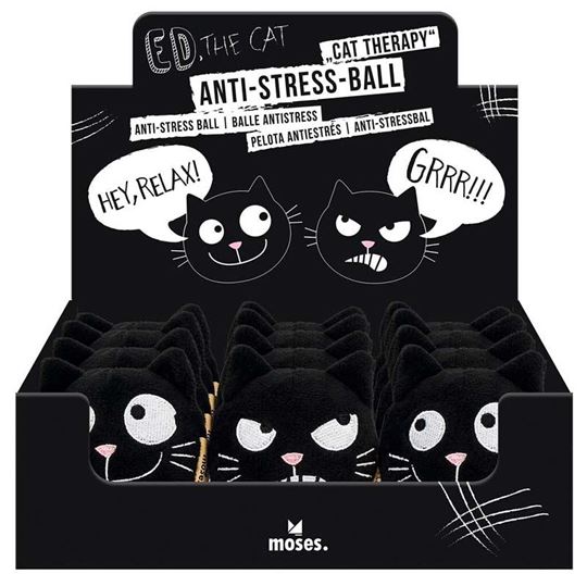 Bild von Ed, the Cat Anti-Stress-Ball , VE-12