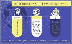 Bild von moses. libri_x Literarisches Magnetlesezeichen Antoine de Saint-Exupéry, VE-6