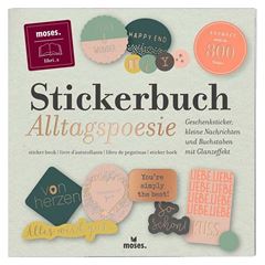 Immagine di moses. libri_x Stickerbuch Alltagspoesie, VE-4