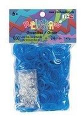 Bild von Rainbow Loom® Gummibänder ozeanblau jelly