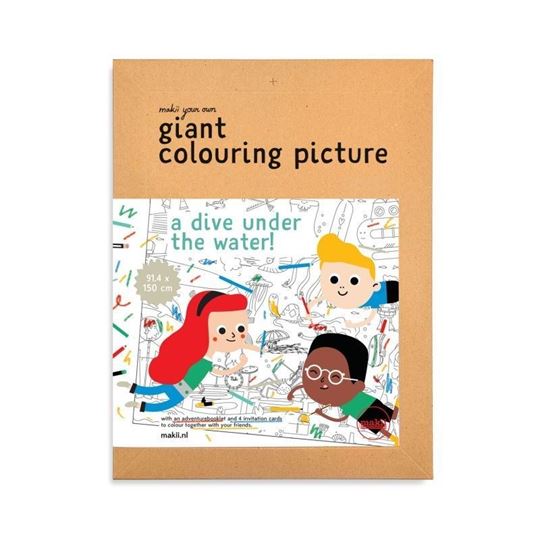 Picture of GIANT COLOURING PICTURE WATER, VE-3