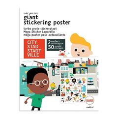 Picture of GIANT STICKERING POSTER CITY, VE-3