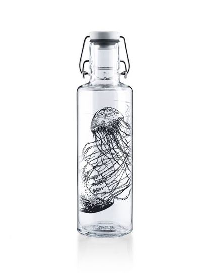 Image sur Trinkflasche Jellyfish in the Bottle 0.6l von soulbottles