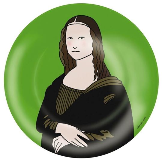 Image sur Mona Lisa Dessert plate green 20 cm, VE-6