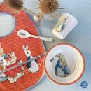 Picture of Peter Rabbit - Coated cotton bib coral, VE-6