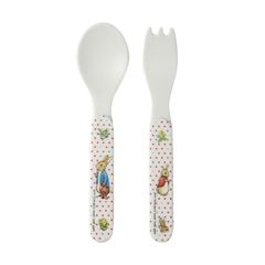 Picture of Peter Rabbit - 2-piece cutlery set coral, VE-6
