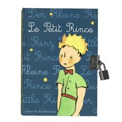 Picture of Le Petit Prince Secret notebook blue, VE-6
