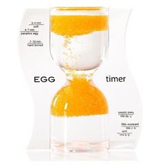 Picture of PARADOX edition EGG timer light orange