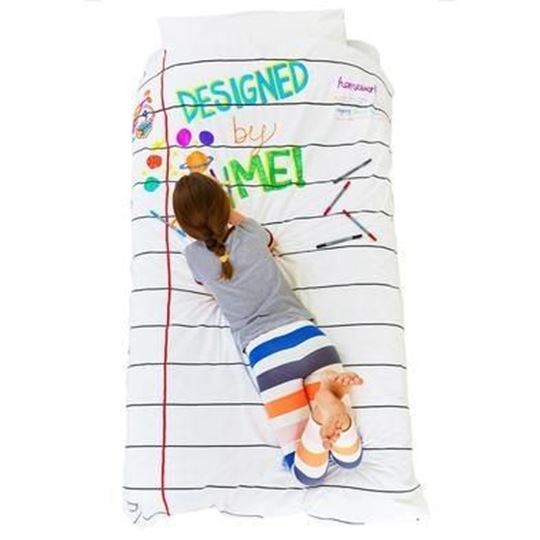 Bild von the doodle duvet - single, 140x200cm