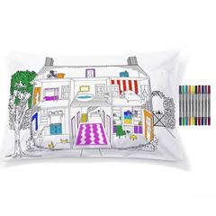 Picture of doll's house decorator pillowcase