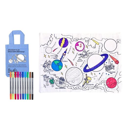 Bild von placemat to go - space explorer