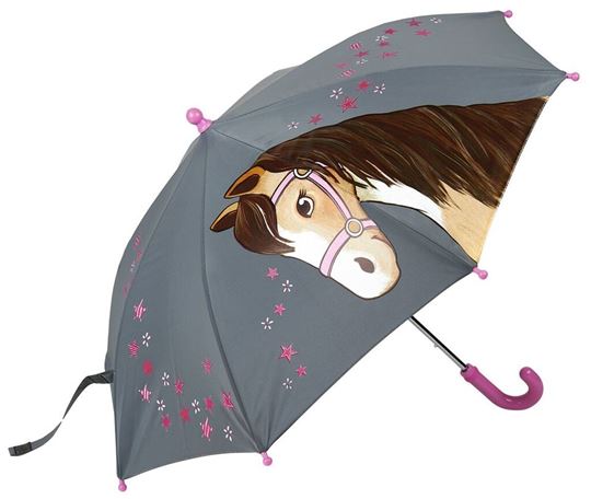 Bild von Reflektierender Regenschirm Pferde, VE-2