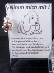 Immagine di Werbeaufssteller (74mm x 105mm) für Hunde