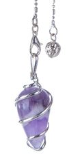 Image de Spiral Pendel Amethyst