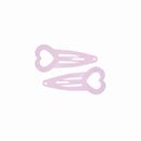 Picture of Hairclips Pastel Hearts (6/card), VE-30
